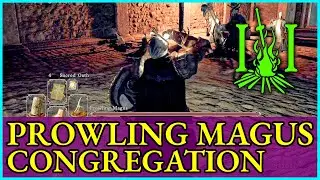 DARK SOULS II  How to defeat Prowling Magus and Congregation easy - DS2 Guide