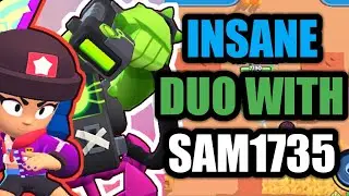 INSANE DUO WITH SAM1735 | BRAWL STAR INDIA! | THANKS FOR THE SKIN