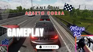 BMW High-Speed Server Traffic Run | Assetto Corsa Gameplay with Moza R5 | Insane 300+ Overtakes😱🚫🚷