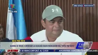 Aldana se niega a entregar la alcaldía del Distrito Central hasta resolución del “voto por voto”