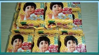 ASMR satisfying video of 🍪🍪Parle-G biscuit packet opening video 🍪🍪