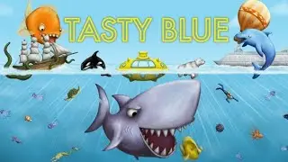 Tasty blue ( Tale of a goldfish) goldfish
