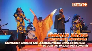 Prestation EMMAUS BOCKO Concert DAVID IZE Atmosphère Brazzaville #30JuinPalaisDesCongres