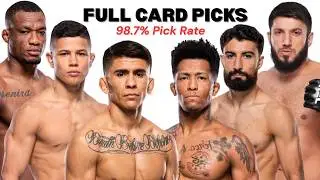 UFC Fight Night Bautista vs Oliveira FULL Card Predictions & Breakdown