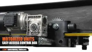 CM Universal Trolley (Plain, Geared & Motorized Units)