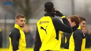 BVB-Training mit Usain Bolt