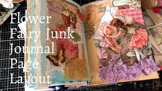 Flower Fairies Junk Journal Page Layouts 1
