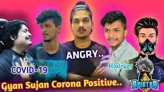 SKYLORD H@ck Use ANGRY ||Gyan Sujan Corona Positive|| GAMING AURA, Rai Star, Lokesh Gamer|| DRAMA FF