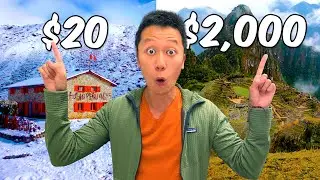 🇵🇪 $20 vs $2,000 HOTEL | TOP 5 AMAZING ACCOMMODATIONS in PERU