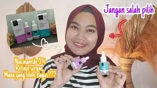 Bikin Glowing !! Review serum scarlett Niacinamide 5% & Serum Retinol | Jangan salah pilih