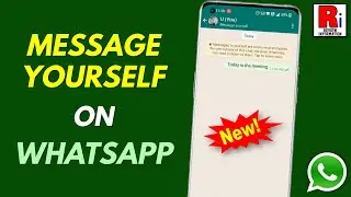 Как отправить сообщение самому себе в WhatsApp (новая функция)