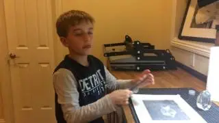 How to make a solvent transfer print from a laser print picture with citrasolv