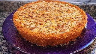  طارط الكنافة بكريمة اللوز😍وصفة فاخرة وناجحة