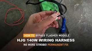 How to Bypass Flasher on HJG 140W Fog Lights | Disable Strobe Mode Permanently