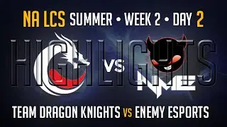 TDK vs NME HIGHLIGHTS | Week 2 NA LCS Summer Split 2015 S5 | Team Dragon Knights vs Enemy Esports W2