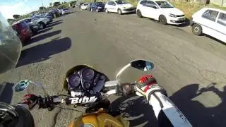 Honda Hornet 600 : Reunion Island View GOPRO