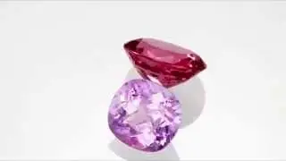 Natural Lavender Spinel Comparison
