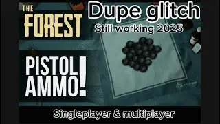 Unlimited old gun ammo for singleplayer & multiplayer - the forest