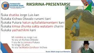 Learn Kichwa language Lesson 23