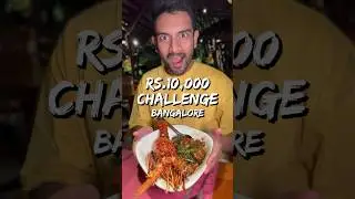 Epic Meals for ₹10,000 A Day In Bangalore! 🤑🍹🦞