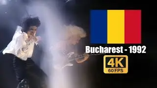 Michael Jackson | Black Or White - Live in Bucharest, 1992 (4K Remaster)