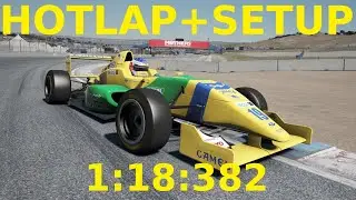Assetto Corsa | Tatuus FA01 | Laguna Seca 1:18:382 WORLD RECORD