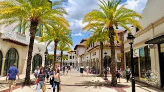 Disney Springs Town Center Walkthrough in 4K |  Walt Disney World Shopping Area Florida May 2022