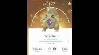 Lucky Shiny Larvitar