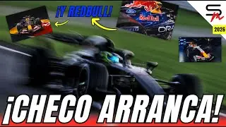 &iexcl;&iexcl;BOMBAZO!! SERGIO P&Eacute;REZ PRIMER D&Iacute;A BRUTAL INICIO DE CADILLAC F1 Y PRESENTACI&Oacute;N DE REDBULL Y VISA!!