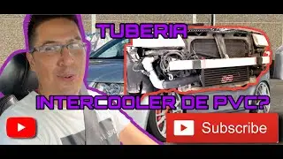 TUBERIA DE PVC PARA INTERCOOLER FRONTAL (AUDI A3 1.8T)8L)MOTORES1.8T