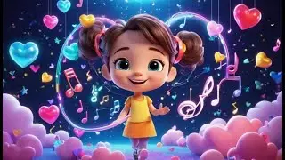 Shiny Stars in the Sky | Soothing Bedtime Lullaby for Kids | Magical Night Nursery Rhyme