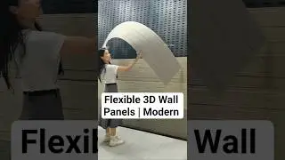 Flexible 3D Wall Panels | Modern Alternative to Stone & Wallpaper#3DWallPanels #HomeDecor #InteriorD