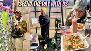 BUYING ONION SEEDS + FROST COVER FOR SNAPDRAGON PLANTS | LUNCH IN OUR GREENHOUSE