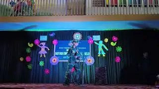 Award winning Fancydress Performance in School.... Military Man.... Major Vikram Batra.....