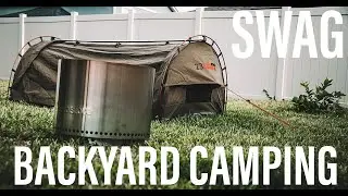 BACKYARD CAMPING in a 23 Zero SWAG!