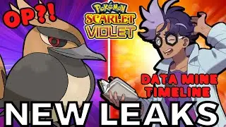 NEW LEAKS! REGIONAL BIRD, DATA MINE TIMELINE and DRAMA for Pokemon Scarlet and Violet