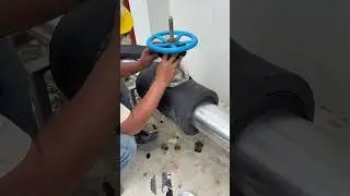 Installation Of Thermal Insulation Layer For Natural Gas Pipelines