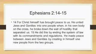 #VoiceOfWorship  - Ephesians 2:14-15.          #UnionWithCHRIST