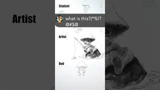 what is Smurfcat? Dad va Artist 👩&zwj;🎨 how to draw smurfcat #smurfcat #memes #shorts