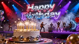🔥 Happy Birthday Rock & Metal 🎸 | Epic Hard Rock Birthday Song 🤘🎂