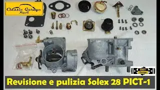 Volkswagen Maggiolino 1200 - Revisione e pulizia del carburatore Solex 28 pict 1