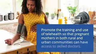 Digital health training for maternal health care providers