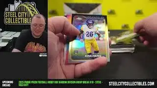 2024 Topps Chrome Football Hobby 2-Box Random Division Group Break #26 - Steve