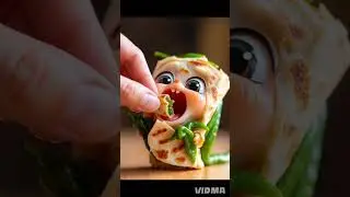 cheken shawarma baby food Yami #ai #asmrfruit