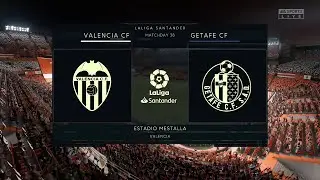 ⚽ Valencia vs Getafe ⚽ | La Liga (13/08/2021) | Fifa 21