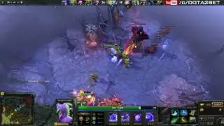 Dota 2 Miracle Faceless Void vs Attacker & ALOHADANCE - 9K MMR Highlights-Dota2