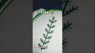 Beautiful tree stitching 🌴 #youtubeshorts #art #stitching #embroidery #embroidery #tree #viralshorts