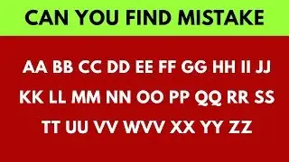 Can you find the mistake here (numbers)