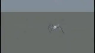 Havok Physics demo #17 Complicated physics: spider