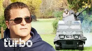 Criando um tanque de guerra para o paintball | Os Reis da Sucata | Discovery Turbo Brasil